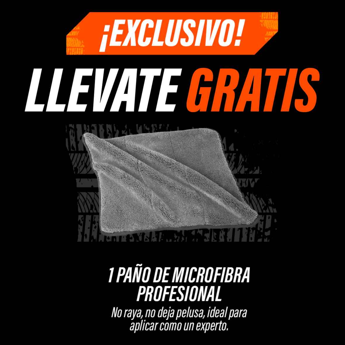 2X1 NANO CERAMICO PREMIUM WAX 120ML + PAÑO DE MICROFIBRA PROFESIONAL