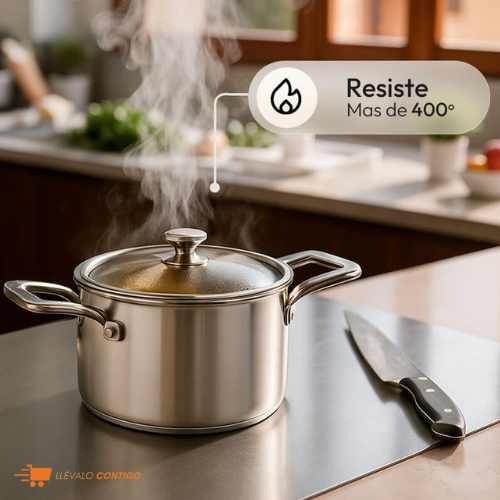 ACEMARO® TABLA MULTIUSOS PARA PICAR EN ACERO INOXIDABLE