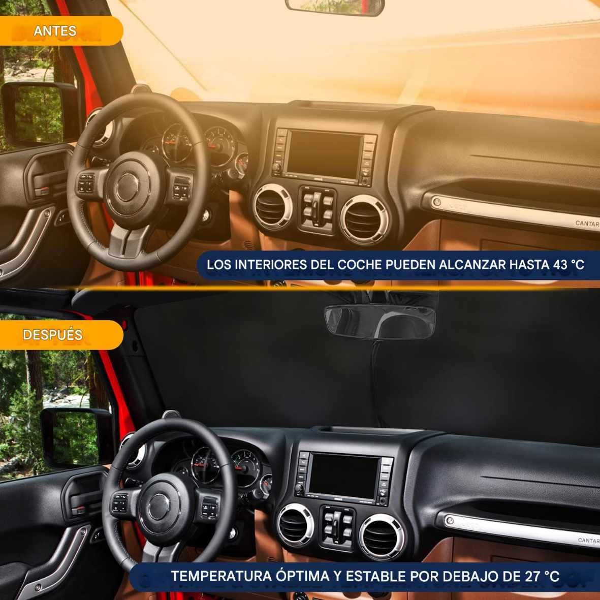 SOMBRAX® SOMBRILLA PARA TODO TIPO DE CARRO