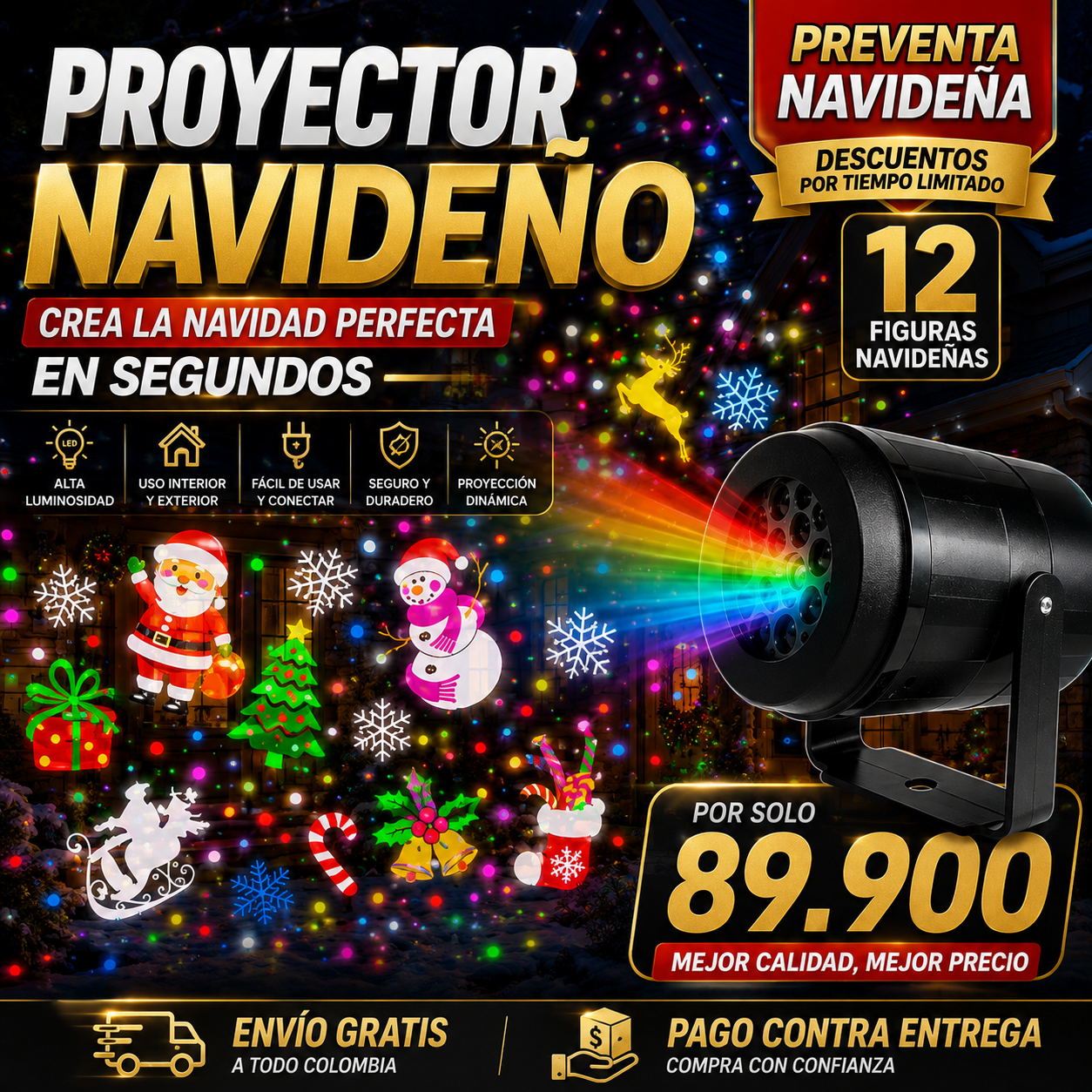 DUALMAGIC® PROYECTOR NAVIDEÑO