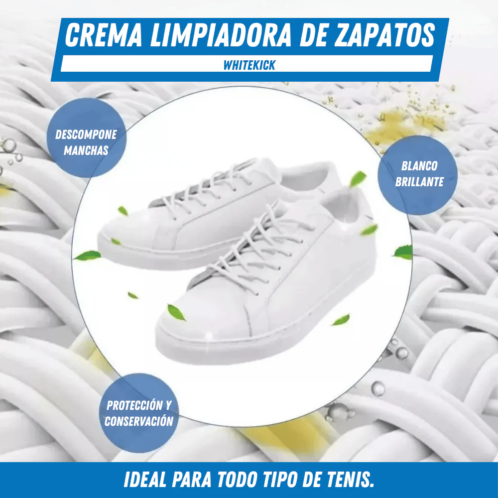 PAGUE 1 LLEVE 2 - CREMA LIMPIADORA DE ZAPATOS
