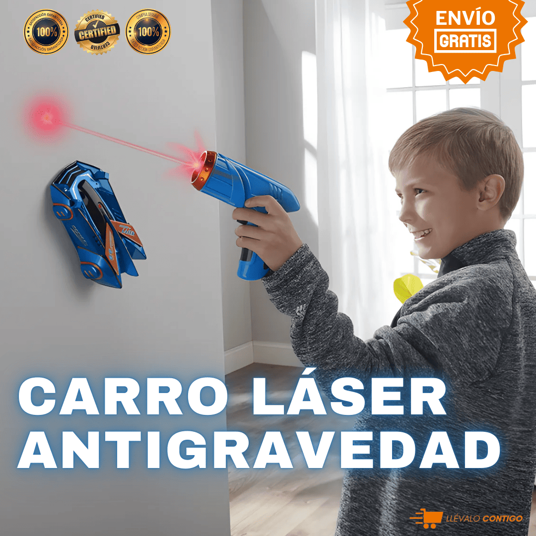 UN REGALO SORPRENDENTE: CARRO LÁSER ANTIGRAVEDAD